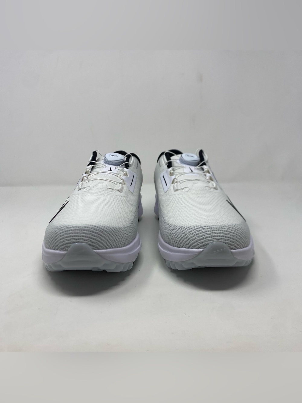 Nike Infinity Tour 2 BOA Golf Shoes Mens 12 Wide FN6730-100 White Black - Picture 2 of 8